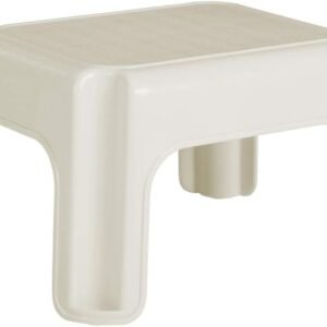 Single Step Stool 300-lb Bisque