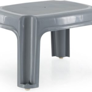 Portable One-Step Plastic Stool 300-lb Grey