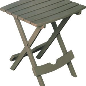 Gray Folding Side Table